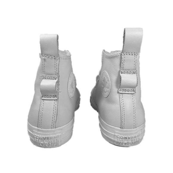 Converse Chuck Taylor All Star Lined Leather Cozy Latest Fashion - Picture 6 of 8